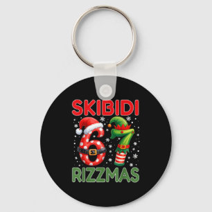 Skibidi Rizzmas 67 Weihnachten Sechs Sieben Xmas L Schlüsselanhänger