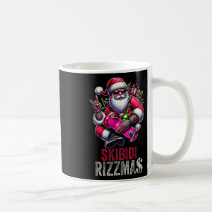 Skibidi Rizzmas Cooler Weihnachts-Santa-Claus-Kind Kaffeetasse