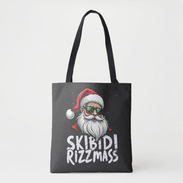 Skibidi Rizzmas Funny Gen Alpha Slang Weihnachten (Vorderseite)