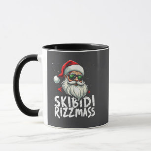Skibidi Rizzmas Funny Gen Alpha Slang Weihnachten Tasse