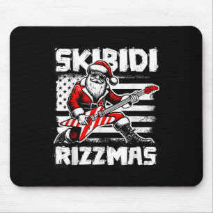 Skibidi Rizzmas Lustiger Weihnachtsmann Xmas Gen A Mousepad