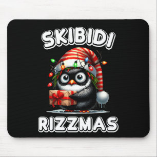 Skibidi Rizzmas Lustiges Gen Alpha Slang Weihnacht Mousepad