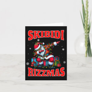 Skibidi Rizzmas Sigmas Funny Middle School Alpha C Karte
