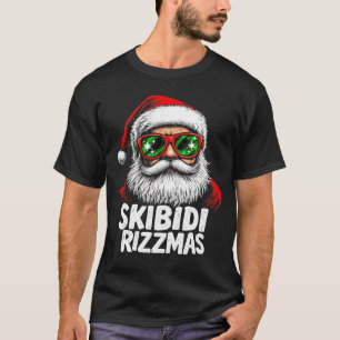 Skibidi Rizzmas Weihnachten Rizz Weihnachtsmann Ch T-Shirt