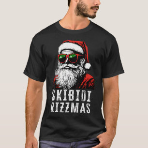 Skibidi Rizzmas Weihnachten Rizz Weihnachtsmann Ch T-Shirt
