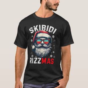 Skibidi Rizzmas Weihnachten Rizz Weihnachtsmann Ch T-Shirt