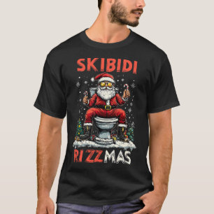 Skibidi Rizzmas Weihnachtsfeier Weihnachten T-Shirt