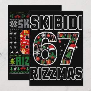 Skibidi Six Seven Rizzmas Lustiges Weihnachten 202
