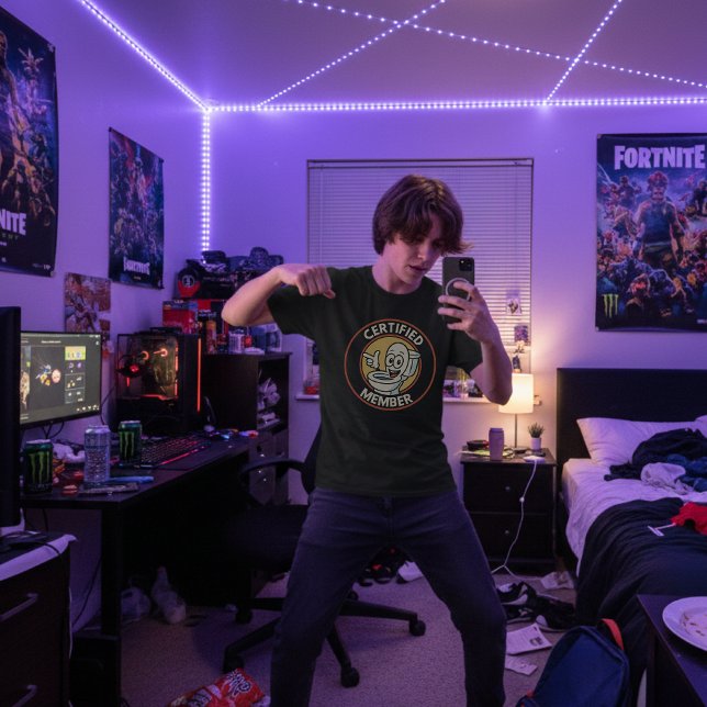 Skibidi Toilet Certified Member T-Shirt (Von Creator hochgeladen)