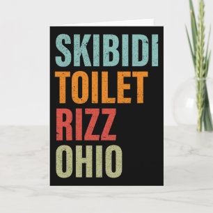 Skibidi Toilette Rizz Ohio Karte