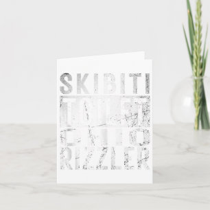 Skibiti Toilette Ohio Rizzler Gen Alpha Slang Einf Karte