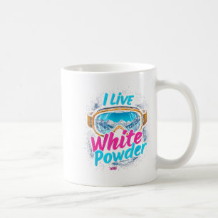Skibrille für Pulverschnee Kaffeetasse