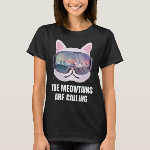 Skibrille Lustige Skifahren Snowboarden T-Shirt