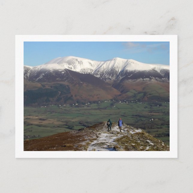 Skiddaw von Barrow Postkarte (Vorderseite)