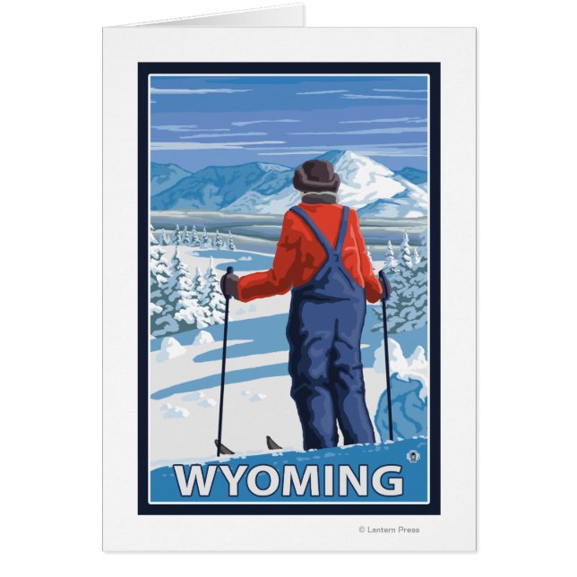 Skier AdmiringWyoming (Vorne)