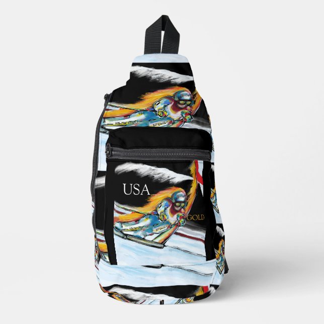 SKIER CROSSBODY BAG (Vorderseite)