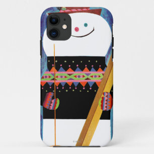 Skier für Schneemann Case-Mate iPhone Hülle