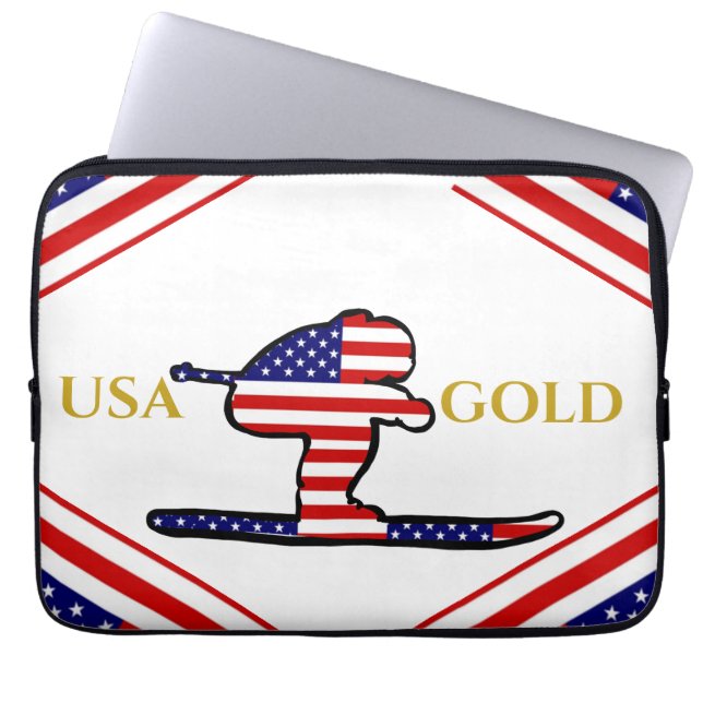 SKIER LAPTOPSCHUTZHÜLLE (Vorderseite)