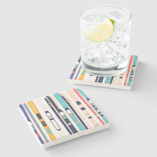 Skier Steinuntersetzer