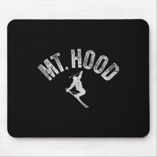 Skifahren am Mt Hood oder (Oregon) Cooler Mount Ho Mousepad