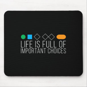 Skifahren Berge Winter Wintersport Outfits Leben i Mousepad