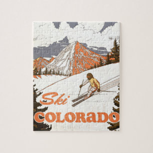 Skifahren Colorado Puzzle