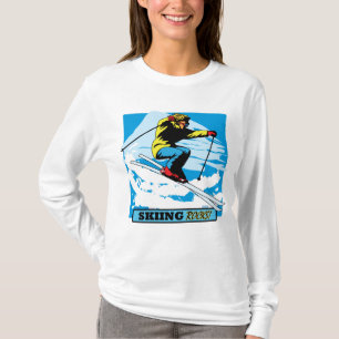 Skifahren-Felsen! T-Shirt