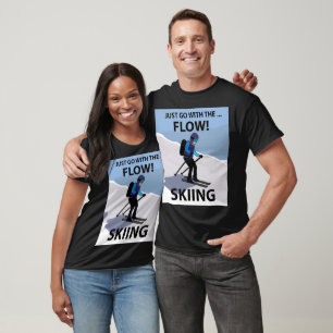Skifahren geht einfach mit dem Flow Ski T-Shirt