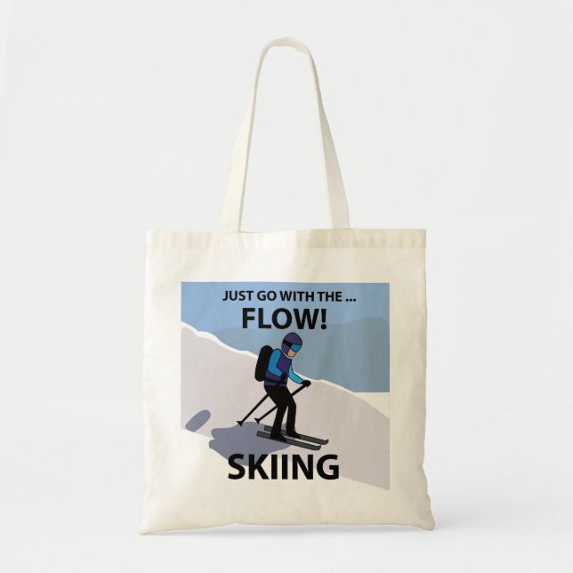 Skifahren geht einfach mit dem Flow Ski Tragetasche (Vorne)