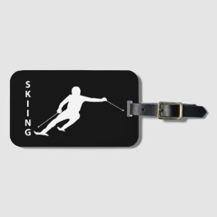 Skifahren Gepäckanhänger