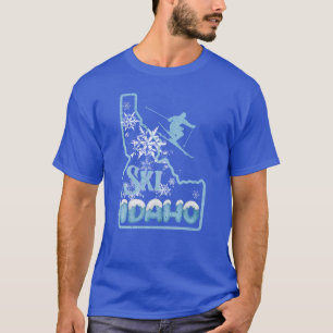 Skifahren Idaho T-Shirt