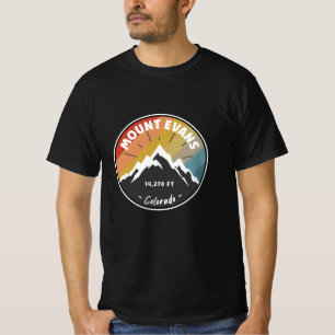Skifahren im Berg Evans - Colorado T-Shirt