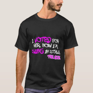 Skifahren im Stil' die 92 Prozent schwarzen Frauen T-Shirt