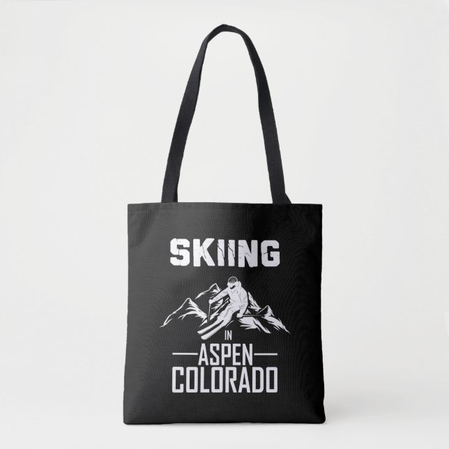 Skifahren in Aspen Colorado (Vorderseite)