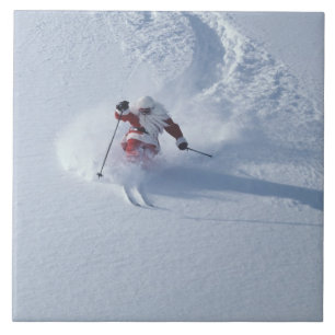 Skifahren in Snowbird Ski Resort, Wasatch Fliese