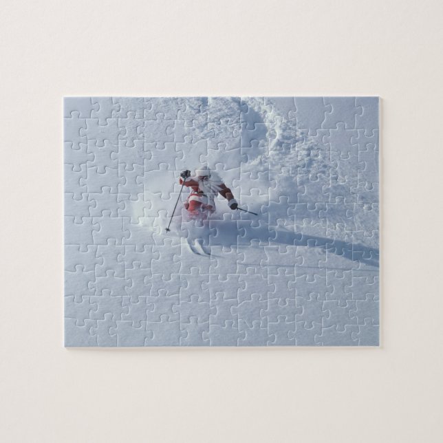 Skifahren in Snowbird Ski Resort, Wasatch Puzzle (Horizontal)