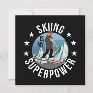 Skifahren ist meine Supermacht