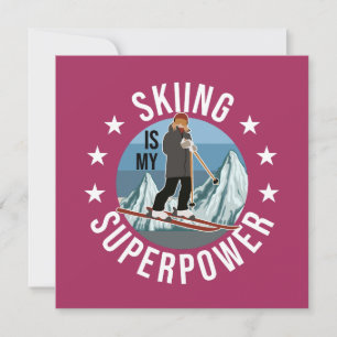 Skifahren ist meine Supermacht