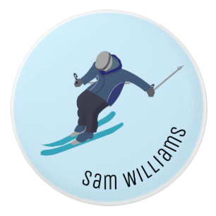 Skifahren Keramikknauf