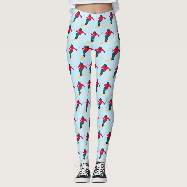 Skifahren Leggings (Vorderseite)