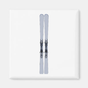 Skifahren Magnet