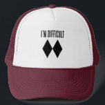 Skifahren Mama Winter Geburtstagsgag Truckerkappe<br><div class="desc">Ich bin für jeden Skibegeisterten ein schwieriger Skigenuss. Perfekt für jede Jahreszeit. Doppel-Diamant-Design,  dass Skifahrer und zukünftige Snowboarder Liebe würde</div>