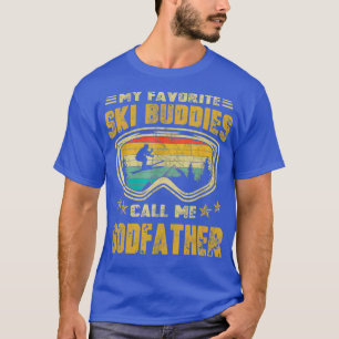 Skifahren meine Lieblings-Ski-Buddies nennen mich T-Shirt