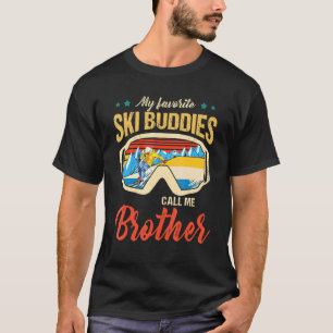 Skifahren - meine Lieblingskatastrophen nennen mic T-Shirt