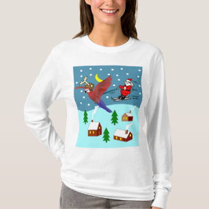 Skifahren-SanktHoodie T-Shirt