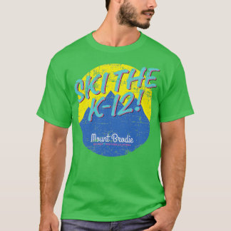 Skifahren Sie die K12 Vintage T-Shirt