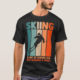 Skifahren Ski 3 T-Shirt