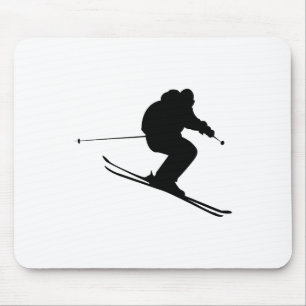 Skifahren Ski Mousepad
