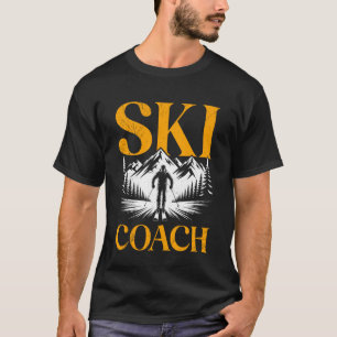 Skifahren SKI-Trainer CLOOLER als der durchschnitt T-Shirt