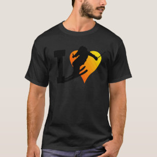 Skifahren Skifahren Ski Wintersport Stunt Ski Wint T-Shirt